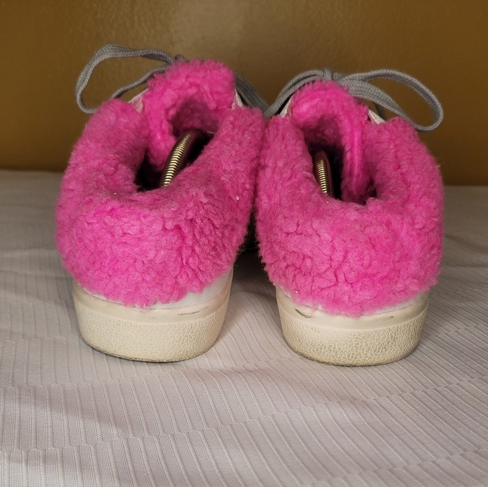Steve Madden Polaris White and Pink Shoes sz 9.5 - Picture 4 of 11